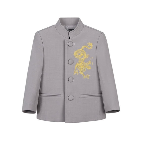 MXIEZI Kids Boys Formal Suits Prom Suits for 2-15 Years Old,Toddler Baby Slim Fit Wedding Dress Jacket