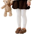 thumbnail image 1 of MXIEZI Kids Girls Winter Cotton Leggings Baby Toddler Thick Tights Fleece Cable Knit Stockings 1-15Y, 1 of 10