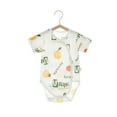 thumbnail image 1 of MXIEZI Newborn Boys Girls Onesies Pajamas Summer Casual Short Sleeve Jumpsuit Sleepwear for 0-18 Months Romper Thin loungewear, 1 of 5
