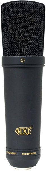MXL Microphones 2003A Condenser Microphone for Acoustic Instrument, Guitar, Studio, Black
