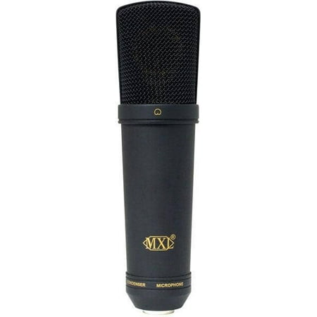 MXL Microphones 2003A Condenser Microphone for Acoustic Instrument, Guitar, Studio, Black