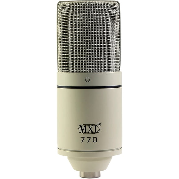 MXL 770 Condenser Microphone Vintage White