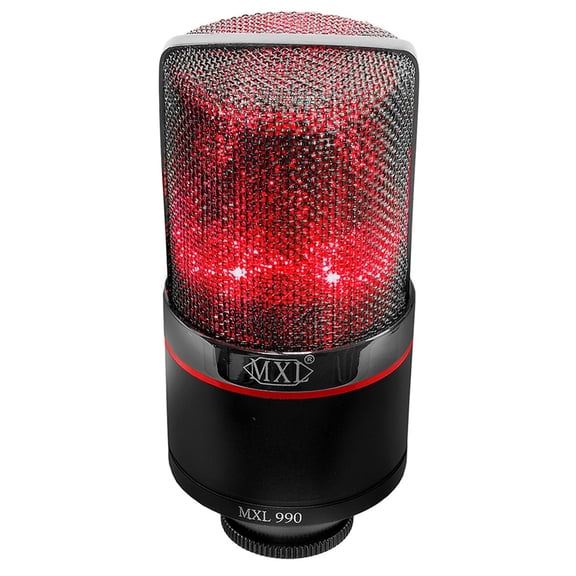MXL 990 Blaze LED Large Diaphragm Cardioid Condenser Microphone