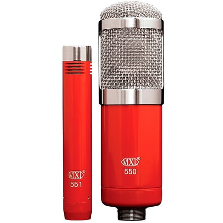 MXL 550/551 Red Microphone Ensemble