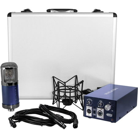 MXL Microphones Revelation II Condenser Microphone for Recording, Percussion, Studio, Black Chrome, Dark Violet