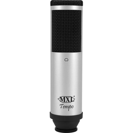 MXL TEMPO-SK Mac and PC Compatible USB 2.0 Powered Condenser Microphone - Silver/Black