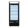 thumbnail image 1 of Maxx Cold Single Glass Door Merchandiser Refrigerator, 25", 12 cu. ft. Capacity, in Black (MXM1-12RBHC), 1 of 6