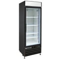 thumbnail image 1 of Maxx Cold Single Glass Door Merchandiser Freezer, 27", 23 cu. ft. Capacity, in Black (MXM1-23FBHC), 1 of 5