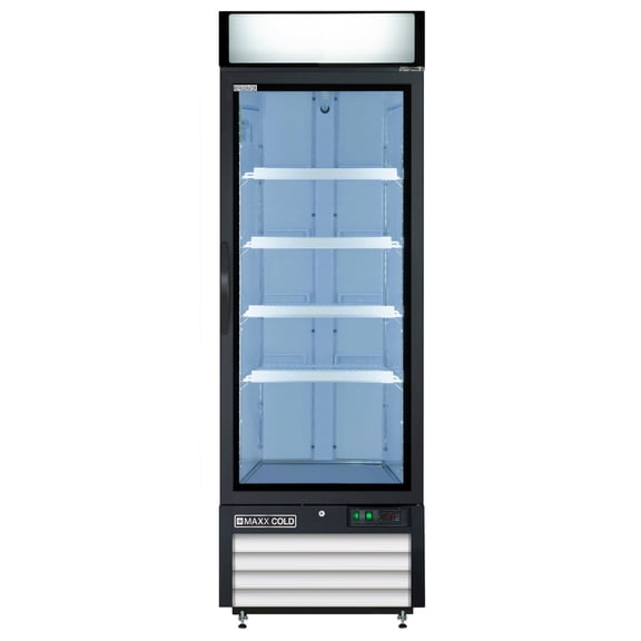 Edgecraft Maxx Cold 23 Cu. Ft. Merchandiser Refrigerator, Silver