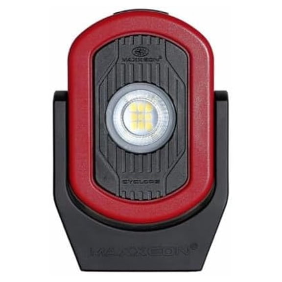 MXN00810 CYCLOPS WorkStar Rechargeable Work Light, 720 Lumens, Red