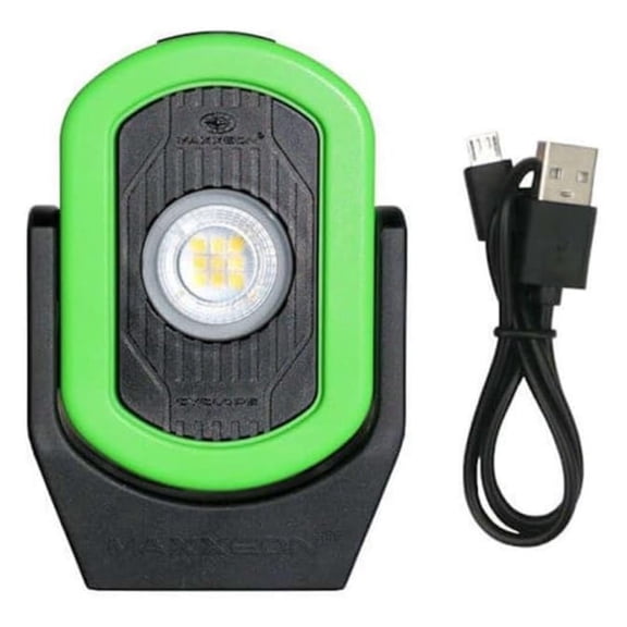 MXN00811 - Workstar 811 CYCLOPS Rechargeable Work Light, 6' Drop Test, IP64, 3 Hours, Green
