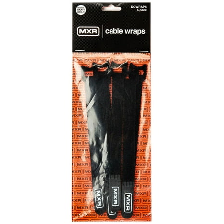 MXR DCWRAP6 Organizer Cable Tie Wraps - (6 Pack)