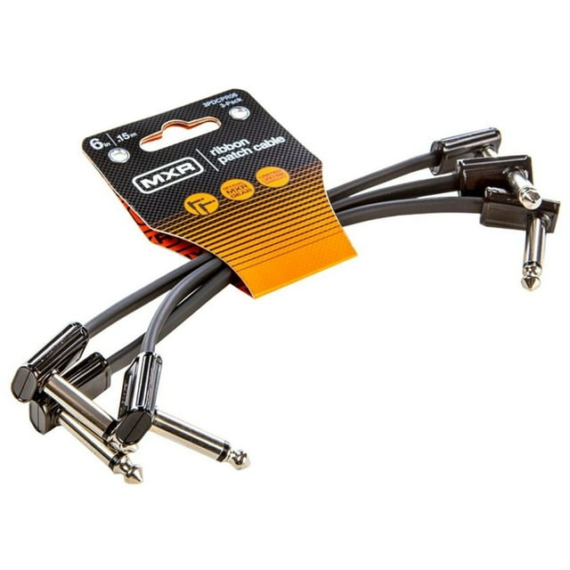 MXR Guitar Effect Patch Cable Flat Ribbon Pedal 6 Inch Electric