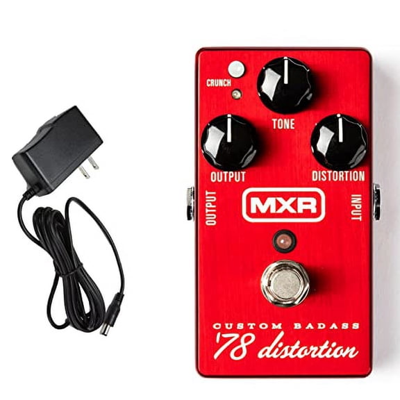 MXR M78 Custom Badass '78 Distortion with 9V Power Supply
