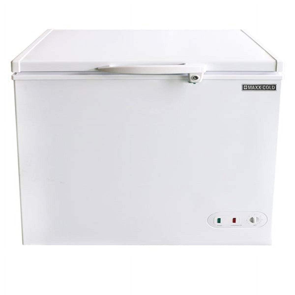 Maxx Cold White Commercial Chest Freezer with Solid Top, 7 cu. ft.
