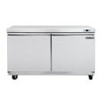 thumbnail image 1 of Maxx Cold Double Door Undercounter Refrigerator, 61"W, 14.1 cu. ft. Storage Capacity, in Stainless Steel (MXSR60UHC), 1 of 5