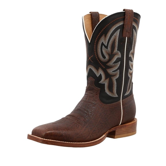 MXTL003 Men's Twisted X TechX 3 Elephant Print Vamp 11 Black Shaft Cowboy Boot