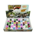 thumbnail image 1 of MXTPOV 60pcs Small Hatching Dinosaur Eggs for Party Favors, Easter Basket Stuffers Classroom Carnival Prizes Bulk Pinata Fillers Novelty Grow in Water Dino Eggs with Toys, 1 of 4