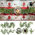thumbnail image 1 of MXTPOV Artificial Christmas Garland, Green Garland with Pine Cones, Garlands for Decoration Christmas Fireplace Party Wedding, Home Decor, 5.91 FT, 1 of 1