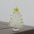 thumbnail image 1 of MXTPOV Clear Christmas Tree with Star Tree Topper Christmas Decorations Glass Artificial Mini Christmas Tree Home Decor for Party Tabletop Christmas Gifts 3 inch, 1 of 3