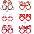 thumbnail image 1 of MXTPOV Cute Valentine Glasses, 6 Designs 12 Pcs Valentines Day Decorations, Paper Eyeglasses for Valentines Party Favors Christmas, Valentines Photo Props for Adults, 1 of 5