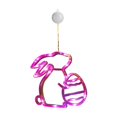 thumbnail image 1 of MXTPOV Easter Lights with Suction Cup, Cute Easter Bunny LED Lights Hanging for Window Wall Decor, Easter Decorations Neon Lights, Home Decor, 1 of 5