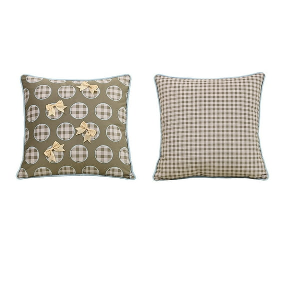 MXTPOV Easter Pillow Covers 18x18, Cute Easter Eggs Pattern Pillow Covers for Couch Sofa, Easter Decorations, Double-sided Throw Pillow Covers for Home Decor