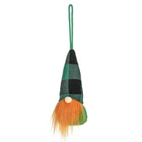 MXTPOV Felt Gnomes Faceless Dolls Hanging, St Patricks Day Decorations, 6.3 inch Gnomes for Home Decor, Exquisite Gnomes Gifts for Women, St Patricks Day Accessories