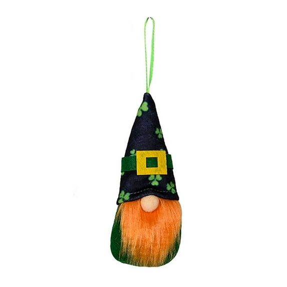 MXTPOV Felt Gnomes Faceless Dolls Hanging, St Patricks Day Decorations, Clover Gnomes for Home Decor, Exquisite Gnomes Gifts for Women, St Patricks Day Accessories