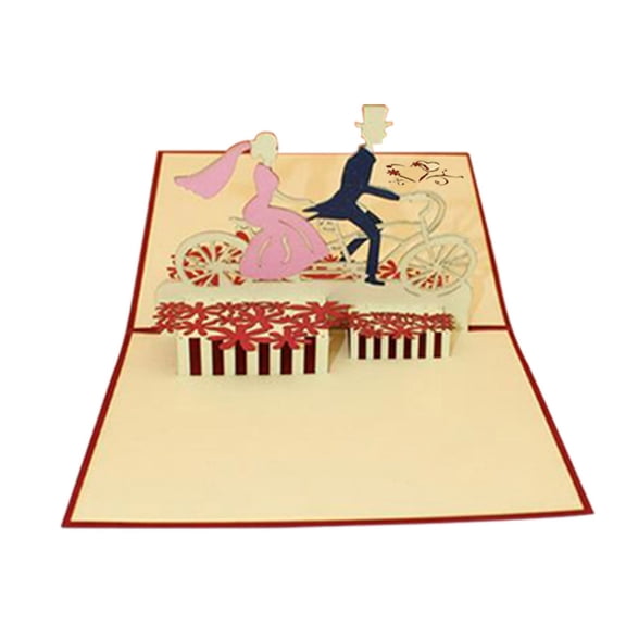 MXTPOV Gift Cards, Valentine's Day Card, Paper Greeting Card Blessing Card, Womens Gifts, Valentines Day Gifts