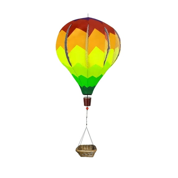 MXTPOV New Bird Feeder Hanging, Hot Air Balloon Bird Feeder, Exquisite Painted Bird Feeders for Outdoors, Hummingbird Feeder for Garden Patio Yard, Garden Decor