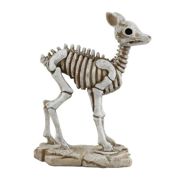 MXTPOV Skeleton Deer Decoration Halloween Home Resin Decoration Holiday Decoration Party Favors