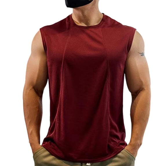 MXUIKV Men's Muscle Shirts Quick‑dry Lightweight Athletic Tank Tops Cut ...
