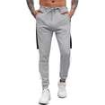 thumbnail image 1 of MXUIKV Mens Joggers Outdoor Running Sweatpants with Pockets Drawstring Elastic Waist Regular Fitted S-3XL, 1 of 7