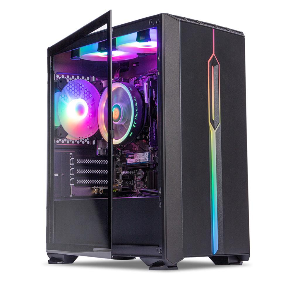 IPASON Gaming Desktop PC, Intel Core i5 10400F, Nvidia GeForce GTX 1650 ...