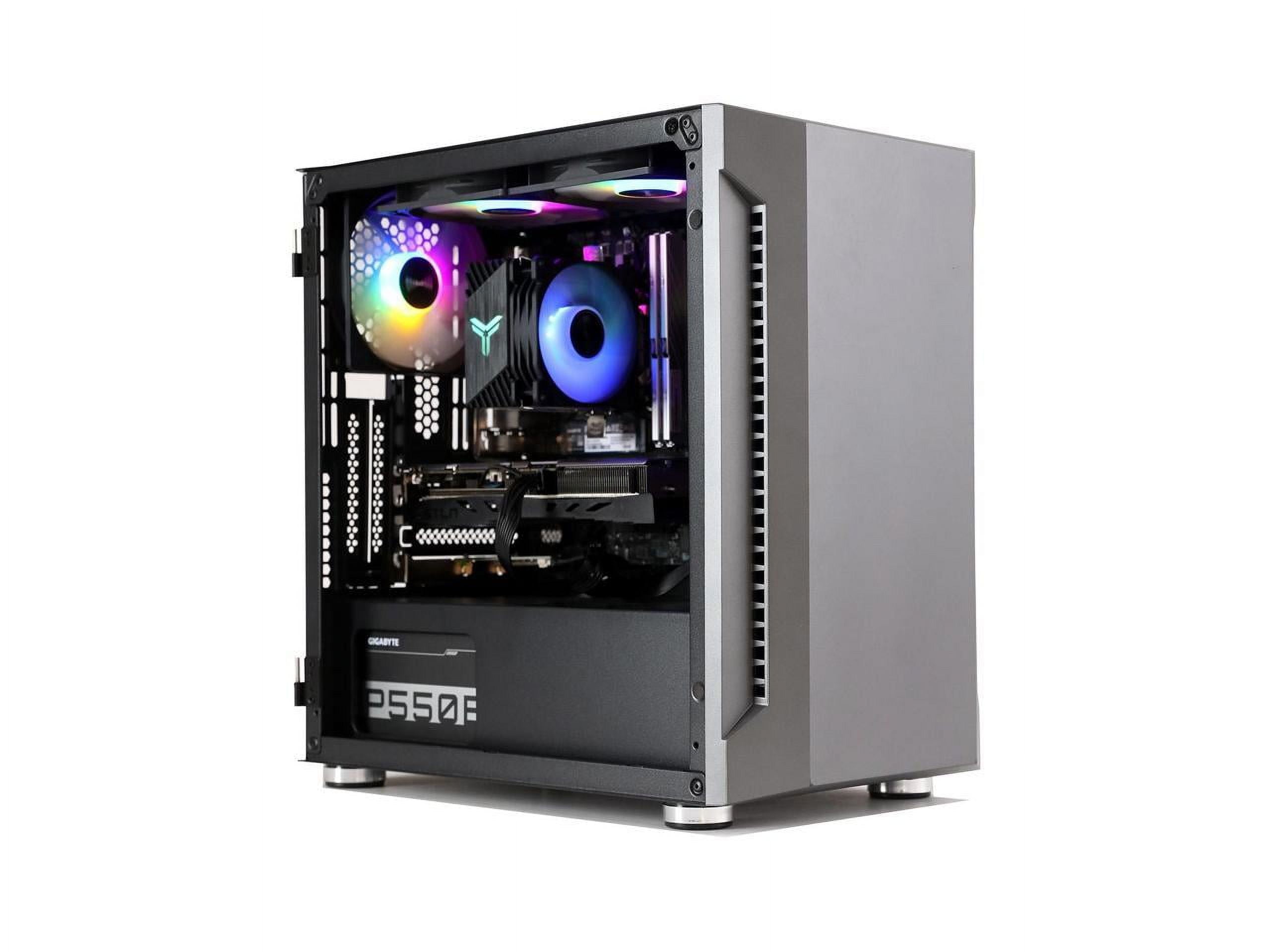 MXZ Prebuilt VR Ready Gaming Desktop PC - Intel I5 12400F, RTX4060