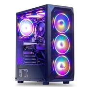 MXZ Gaming PC Computer AMD Ryzen 5 3500X 3.6GHz,RX6500XT,8GB DDR4 3200,NVME 500G SSD, 6RGB Fans, Wifi,Win 11 Ready,Gamer Desktop Computer