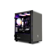 MXZ Gaming PC Desktop Computer, AMD Ryzen 5 5600, RTX4060, 16GB DDR4, NVME 1TB SSD, 6RGB Fans, Wifi,Win 11 Ready,Gamer Desktop Computer,New