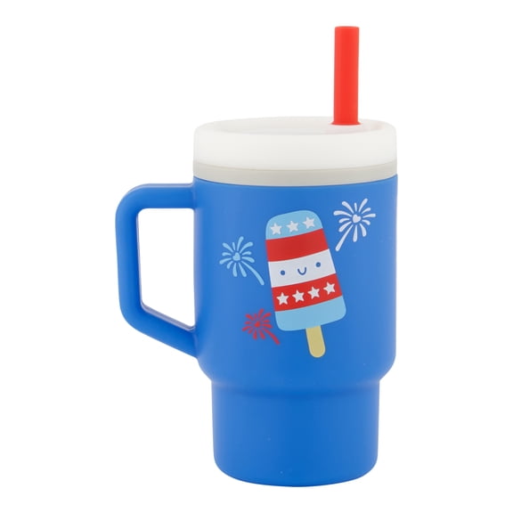 My 1st Tumbler Toddler Training Cup with Straw, 9oz Sippy Cup with Easy-Grip Handles, Spill-Resistant, Limited Summer Edition Popsicle