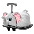 thumbnail interactive-video image 1 of Yvolution My Buddy Roller 2-in-1 Elephant Plush Ride-On Toy, Rocker & Ride-On Modes, Ages 10–36 Months, 1 of 18