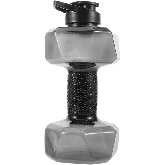MY Dumbbell Water Bottle 1500ml - Portable Fitness Water Bottle Dumbbells Travel Cup for Sports Gym Outdoors