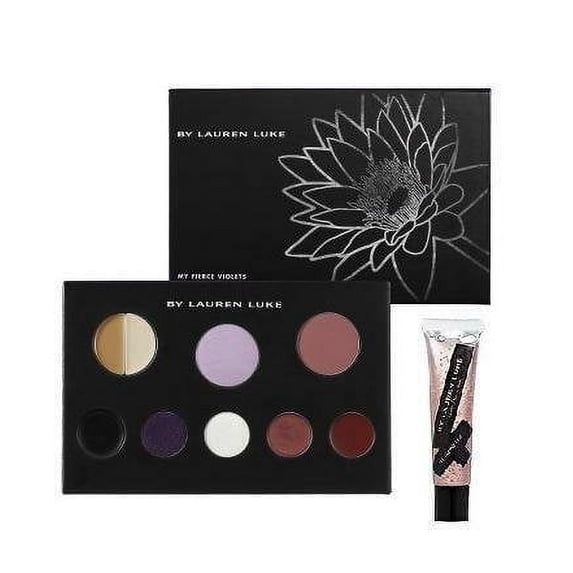 MY FIERCE VIOLETS Lauren Luke Complete Make up Palette Kit Eyes Cheeks Lips NEW
