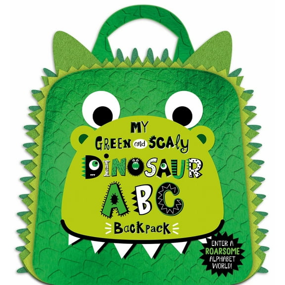 My Green and Scaly Dinosaur ABC Backpack (Board Book)