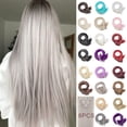 thumbnail image 1 of MY-LADY 26Inches 8Pcs/Set 18 Clips in Hair Extensions Straight Hairpieces Heat Resistant Synthetic Fiber Full Head Clip in Hair Hairpieces, 1 of 8