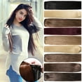 thumbnail image 1 of MY-LADY 8Pcs 18Clips Clip in Hair Extensions Human Hair for Women Double Weft Brazilian Remy Straight Human Hair Clip in Hairpiece 12inch #2T6 Dark Brown to Light Brown, 1 of 8