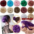 thumbnail image 1 of MY-LADY Hairpiece Updo Extensions Scrunchies Wrap Messy Hair Bun Curly Ponytail Hair, 1 of 2