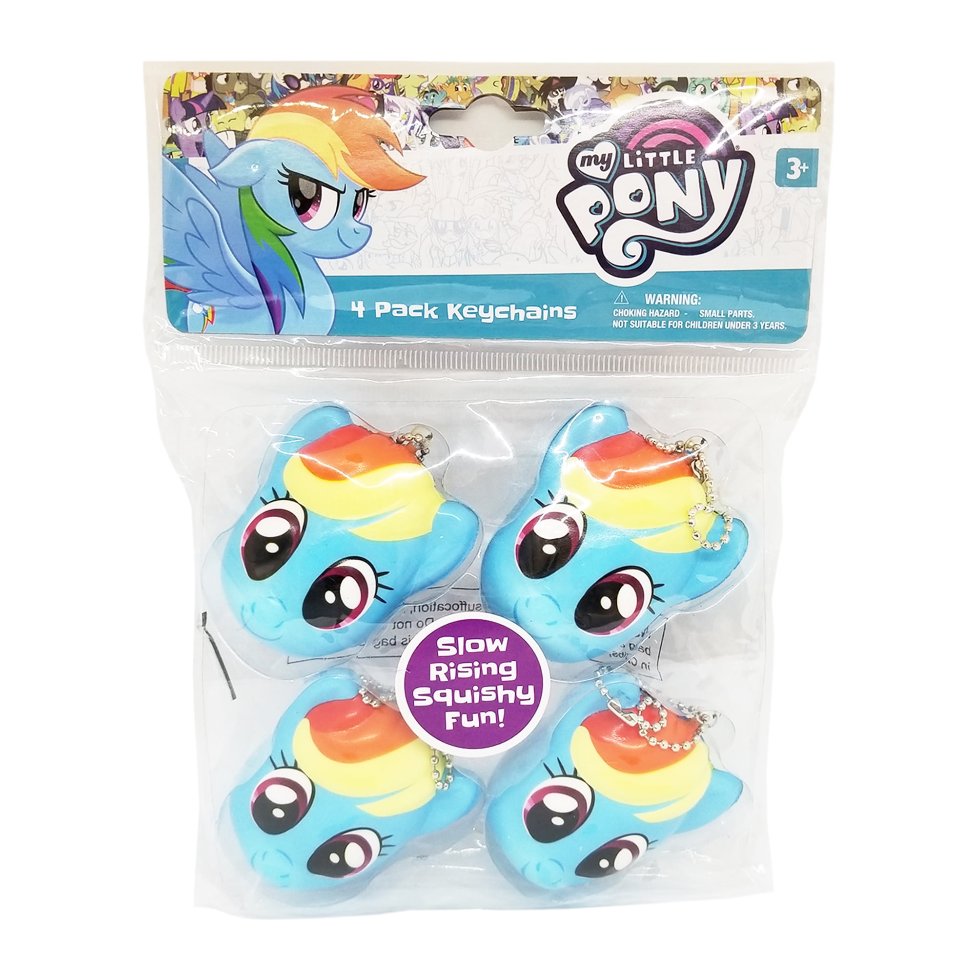 MY LITTLE PONY 4PK SQUISHY