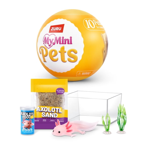 My Mini Pet Series 1 Mystery Capsule by ZURU - Collectible Surprise Unbox Pet Doll with Accessories for Kids Ages 3+