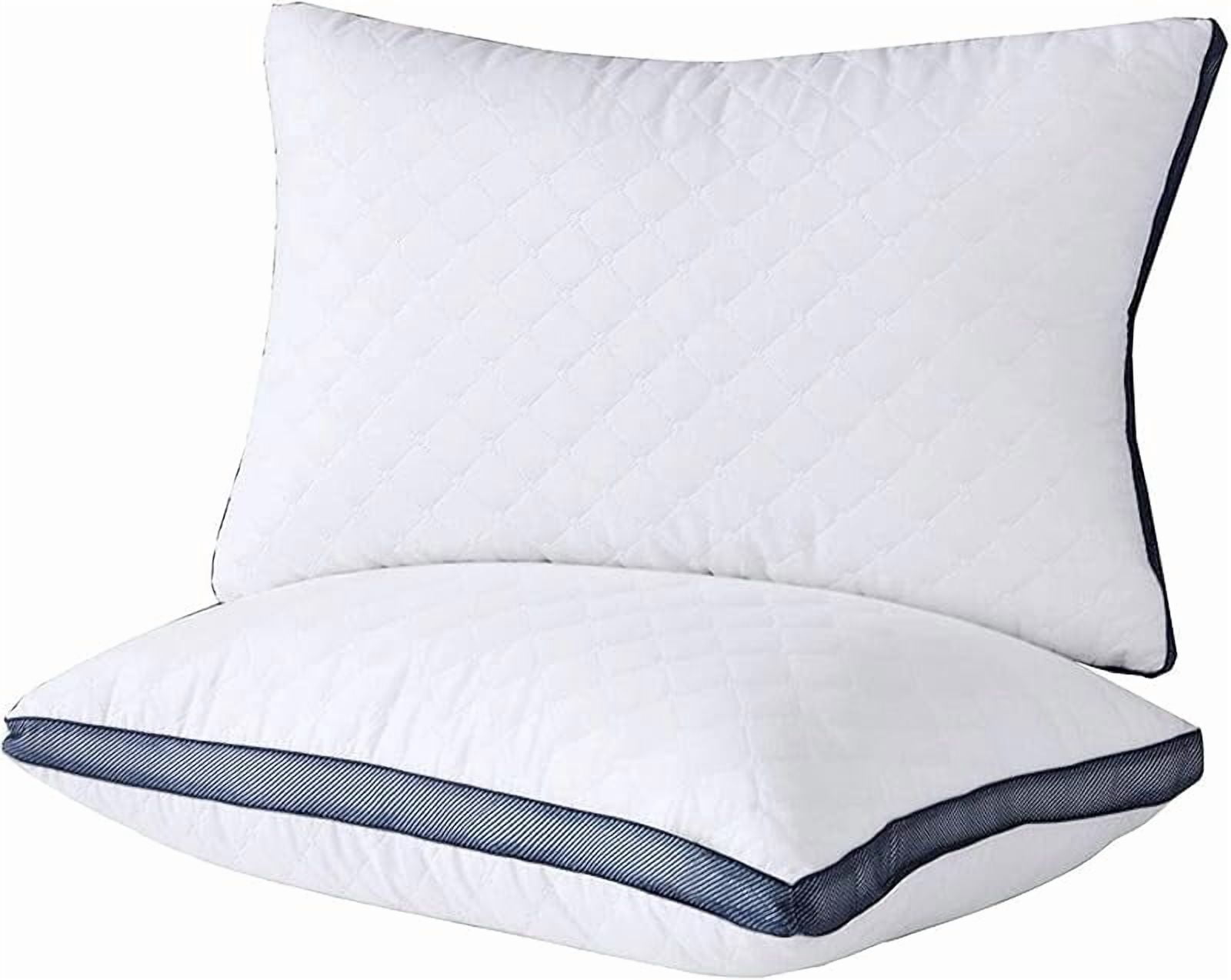 MY Pillows for Sleeping (2-Pack), Luxury Hotel Pillows Queen Size Set of 2,Bed Pillows for Side and Back Sleeper (Queen)
