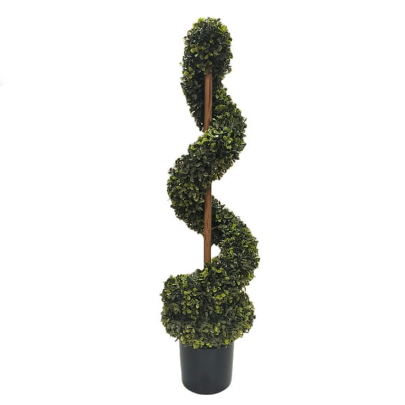 My Texas House 36" Swirl Boxwood Topiary